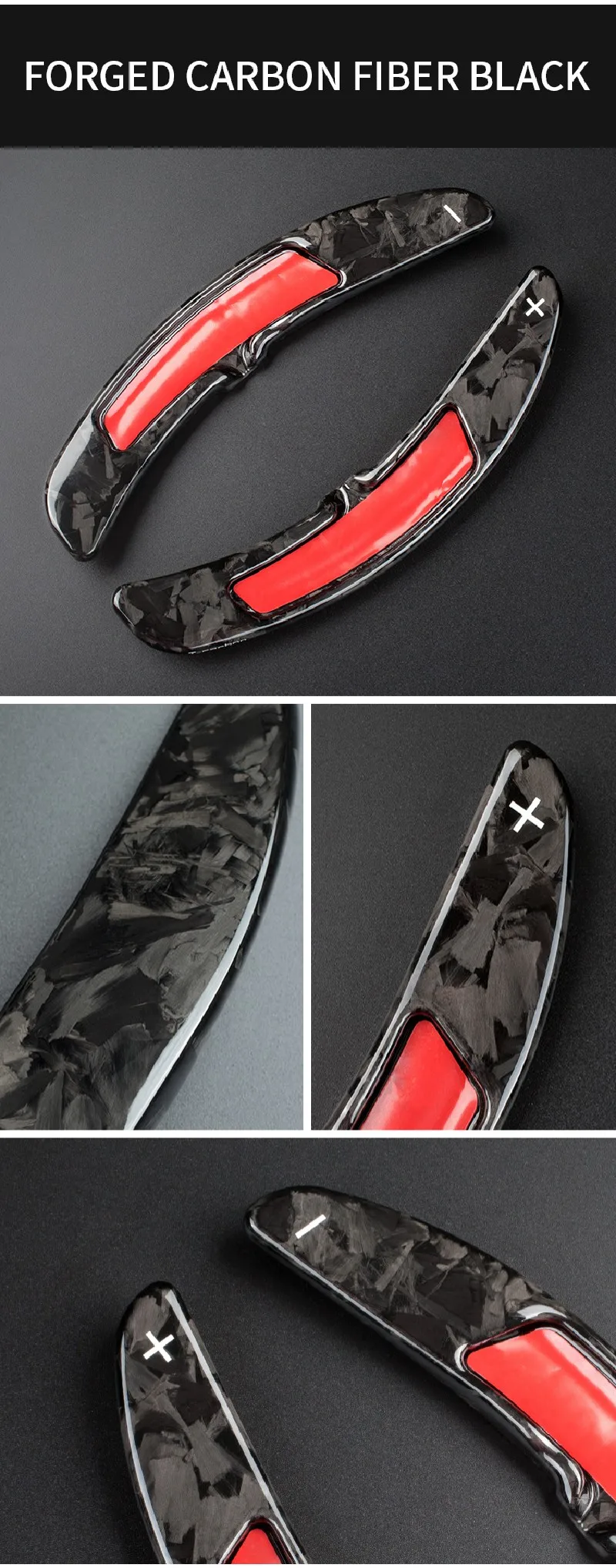 T-carbon Paddle Shift For Porsche 911 991 Boxster Cayman 718 Cayenne Macan Panamera 911 981 Carbon Fiber Paddle Shifter