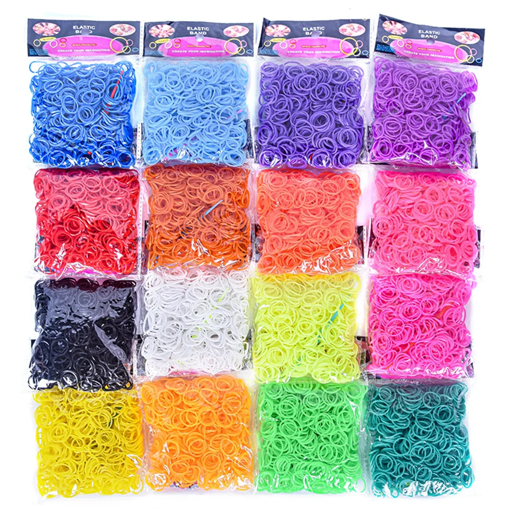 Loopa Kit De Bandas De Goma, Más De 10,000 Bandas Coloridas Para Niños, Juego De Manualidades Para Hacer Pulseras De Telar Con Cuentas Y Accesorios