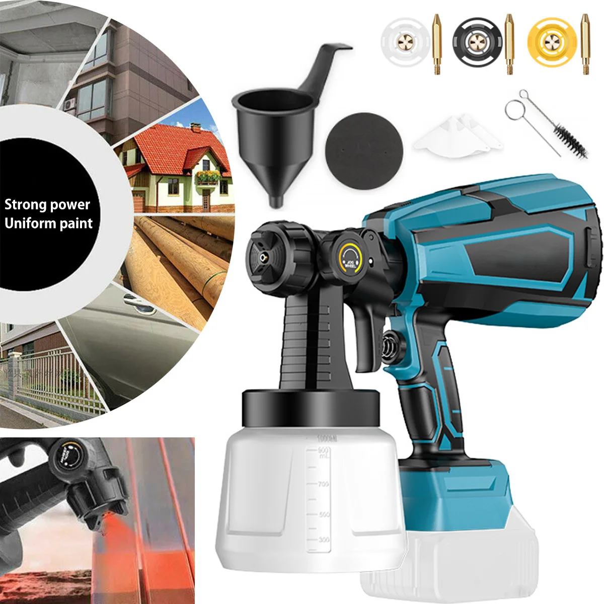 Electric Handheld Spray Gun Paint Sprayers Electric Spray Gun Latex