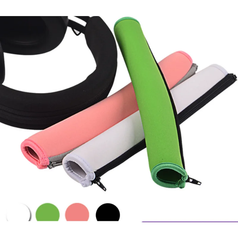 

Headphones Headband Cushion Pads Bumper Cover Zipper Replacement Headband for Razer Kraken PRO 7.1 V2 Headset Head beam Cover