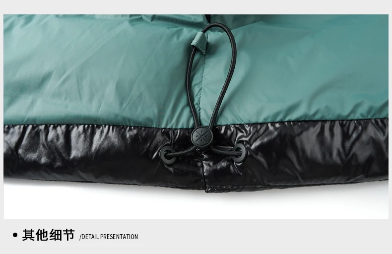 Lässige, helle, mit Kapuze und Baumwolle gefütterte Jacken 2025, Winter-Streetwear, warme und winddichte, lockere Parkas, dicke Top-Mäntel für Jugendliche – Detail 26