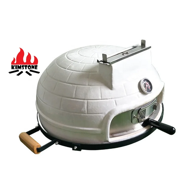 Kimstone Forno Per Pizza A Legna Da 21 Pollici In Vendita Forno Per Pizza In Ceramica Per Mattoni Da Cucina All'Aperto Forno Per Riscaldamento Horno D