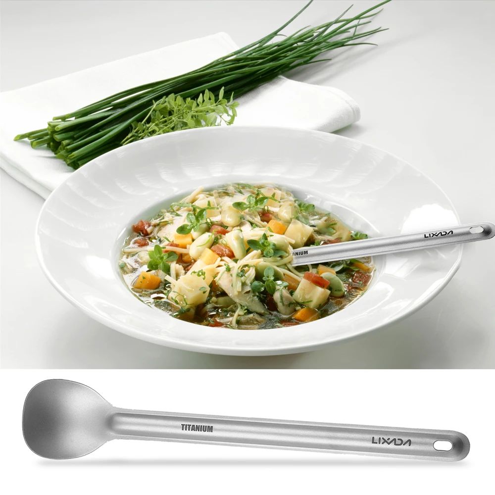 Titanium Long Handle Spoon 2