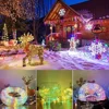 Outdoor Solar Tube Rope Led Light Garden Christmas Decoration 22m/12m Xmas Wedding Garland WaterProof String Light Fairy Strip 4
