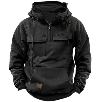 Men’s Casual Fleece Hoodie 1