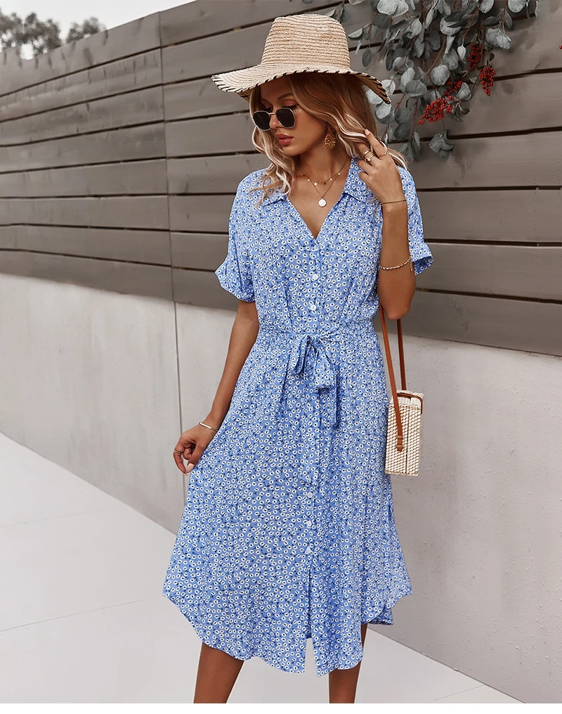 Women Floral Midi Romper