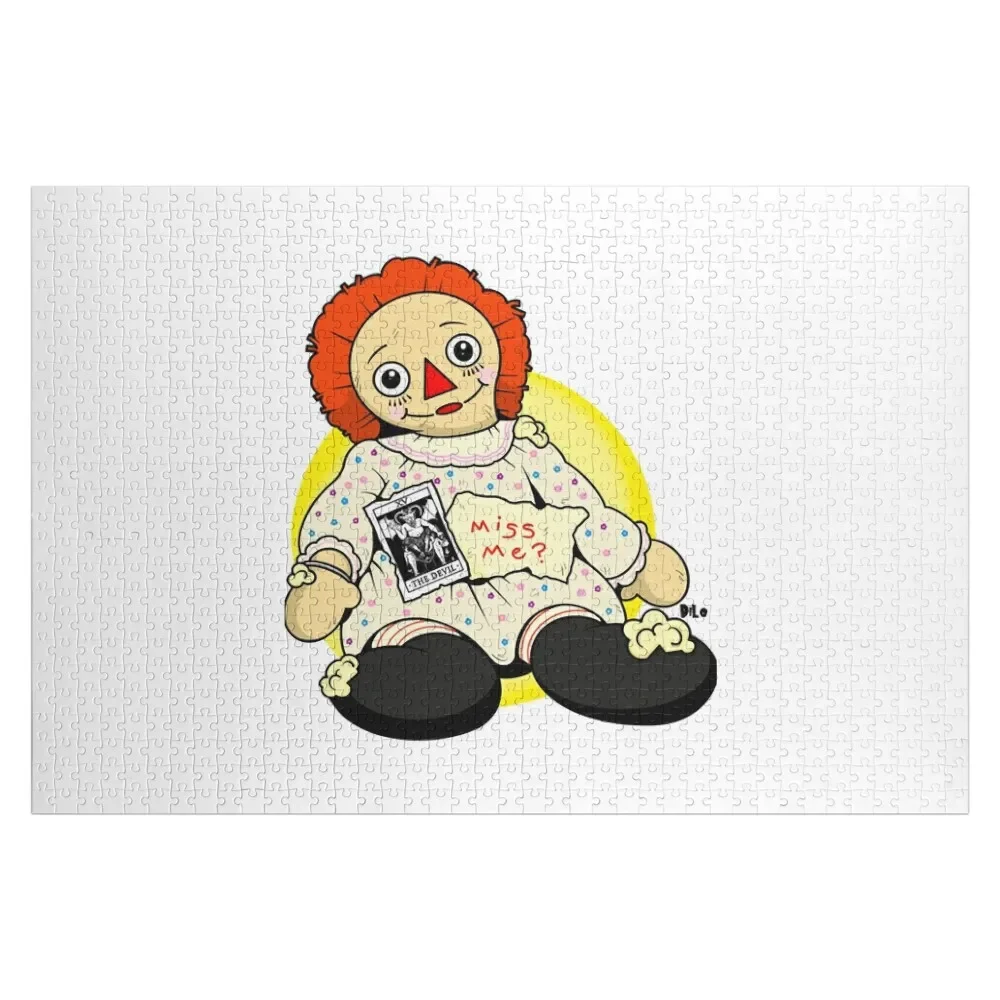

Rare doll askes miss me Jigsaw Puzzle Baby Wooden Personalised Jigsaw Personalized Photo Gift Puzzle