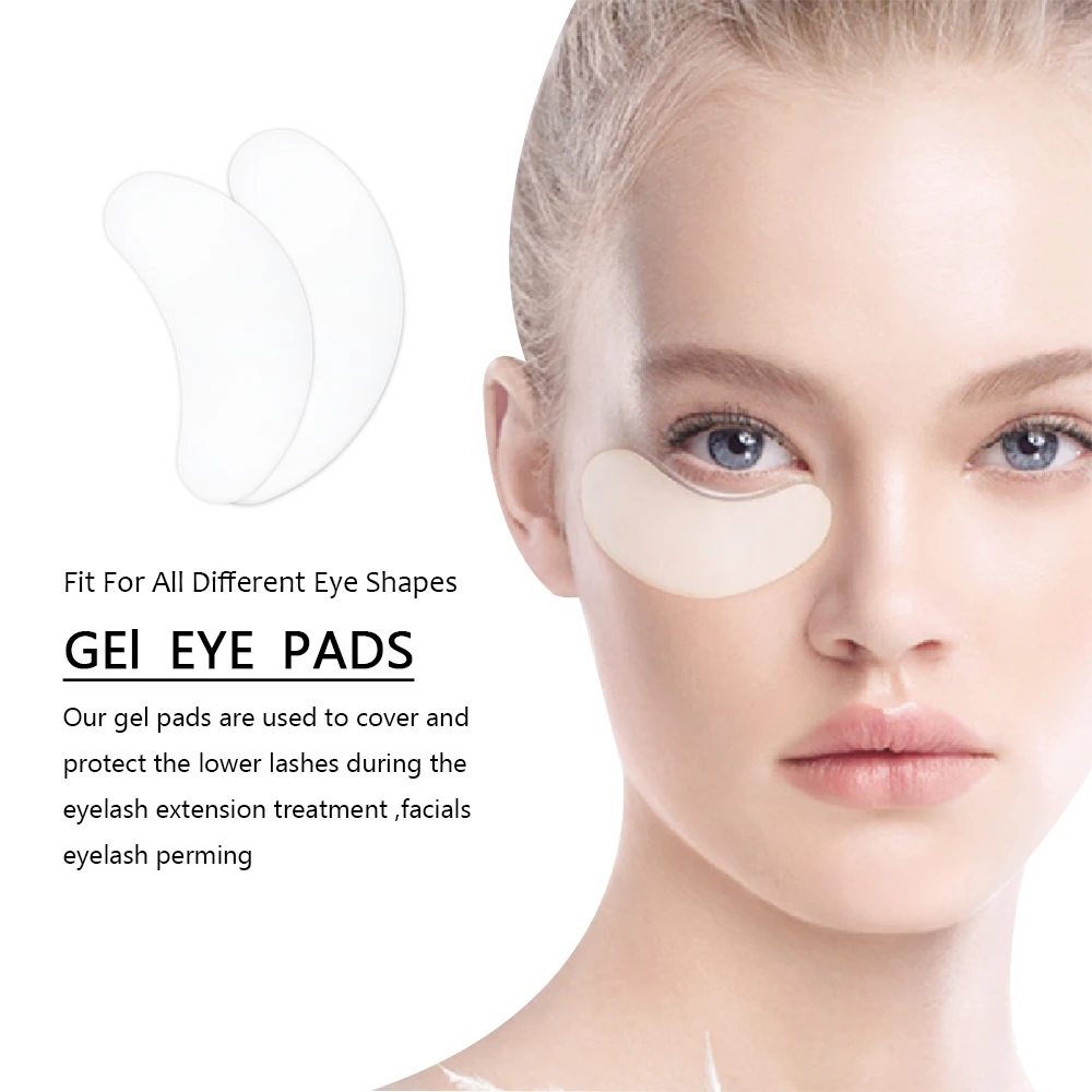 50 Paare/lose Augenklappen Wimpernverlängerung Unter Augenpads Make-Up Wimpern Patches Spitze Aufkleber Pads Für Wimpernverlängerung Make-Up – Detail 8