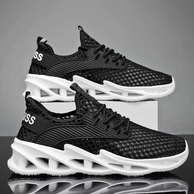 Men's Casual Sports Shoes, Versatile, Breathable, Wear-Resistant, Non-Slip Running Shoes, Lightweight Shoes for Park Walking