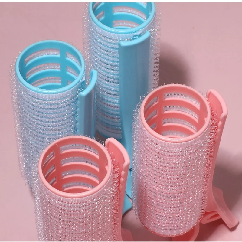 2개입 앞머리 컬링 아이언 간편 헤어 롤러 풍성한 스타일링 클립 에어 오버나이트 컬링 무열 컬러 DIY 헤어 스타일링 액세서리