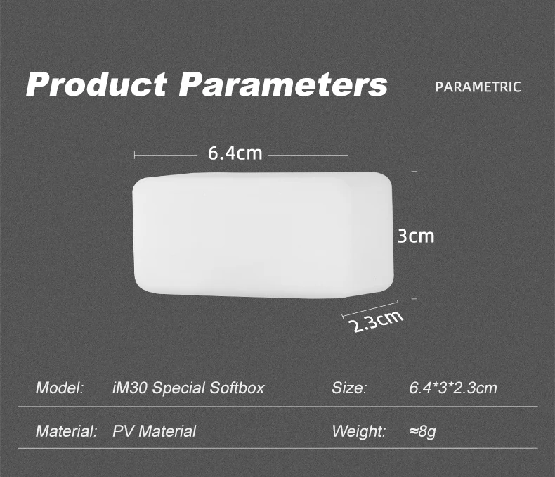Soonpho Flash Diffuser Cover for IM30 Photography Accessories Camera Speedlite