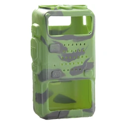 Silicone Rubber Protective Cover for Two - Way Radio Walkie - Talkies (Camouflage)