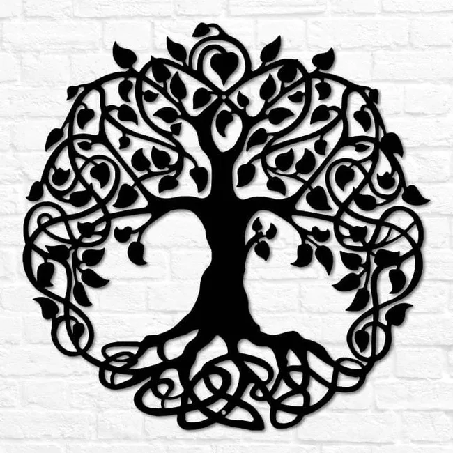 

Bring Nature Indoors with This Elegant Tree of Life Metal Wall Plaque Decoration Housewarming Gift Home Decor Metal Wall Hanging