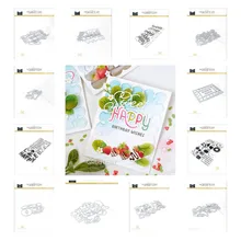 

2022 Happy BotaniCuts Strawberries Confections Love Cookies Stamps Diy Craft Paper Cards Scrapbooking Decoration Embossing Mold