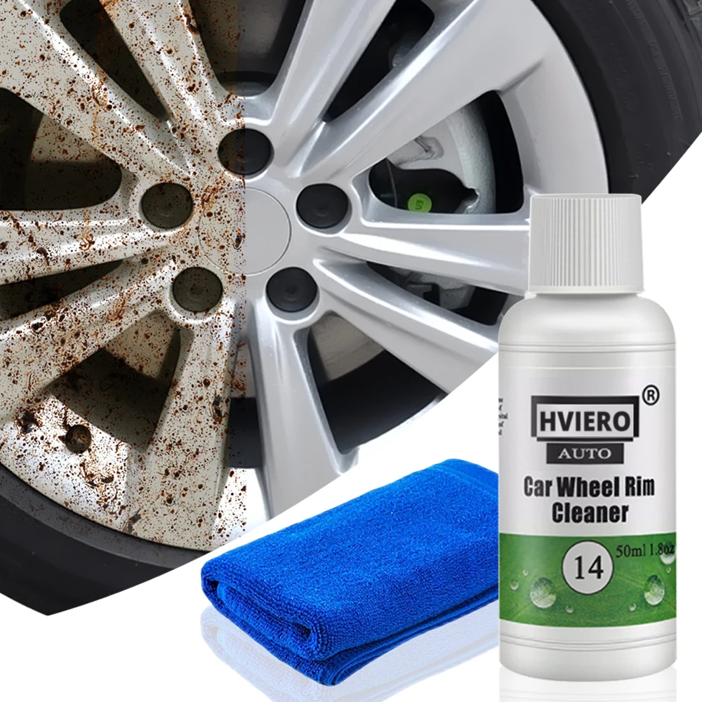 Repair14 20ml-100ml Portable Car Rim Wheel Ring Cleaner car cleaning agent High Concentrate Tire Detergent Cleaning Agent Dent Remover