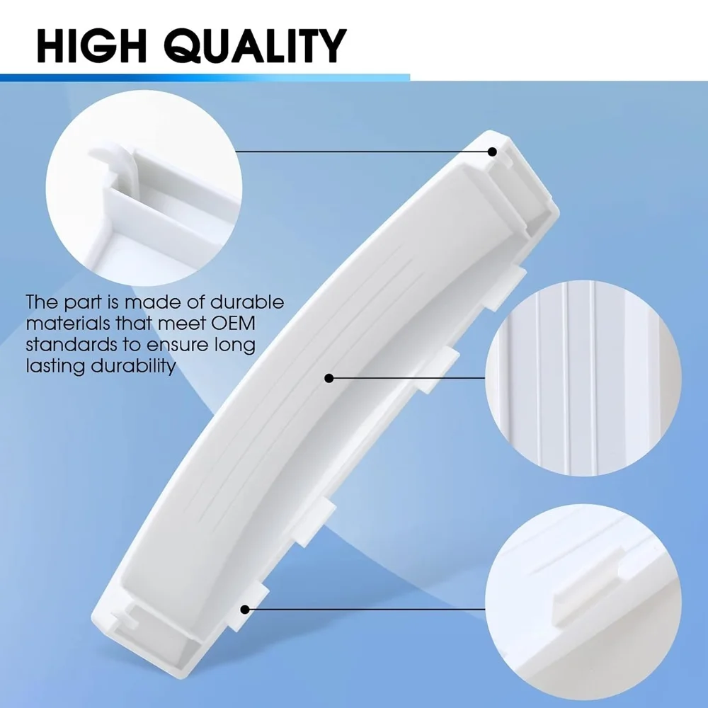 Description Picture 4 of itemWE01X30378 Dryer Door Handle compatible with GE & Kenmore Dryers WE01X25878 WE1M1068 PS12743305 AP6983534 PS11772025