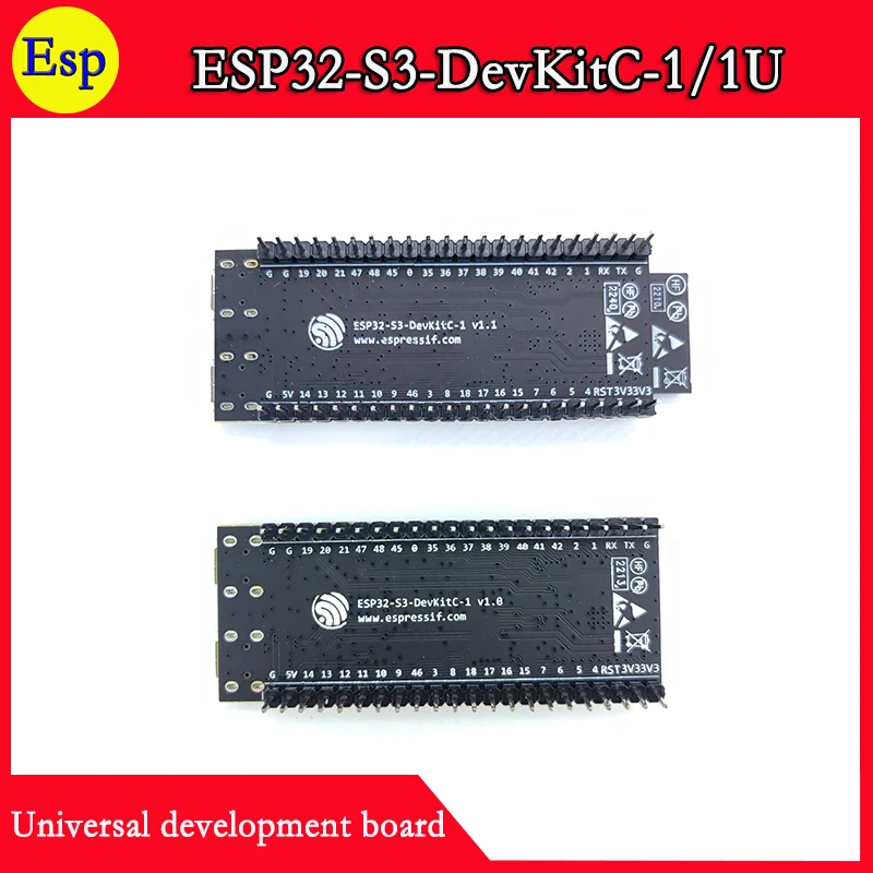 Printed Circuit Board ESP32-S3-DevKitC-1 ESP32 S3 DevKitC 1 ESP32-S3-DevKitC-1U Espressif ESP32-S3-WROOM-1 N8R2 N8R8 N32R8V development board