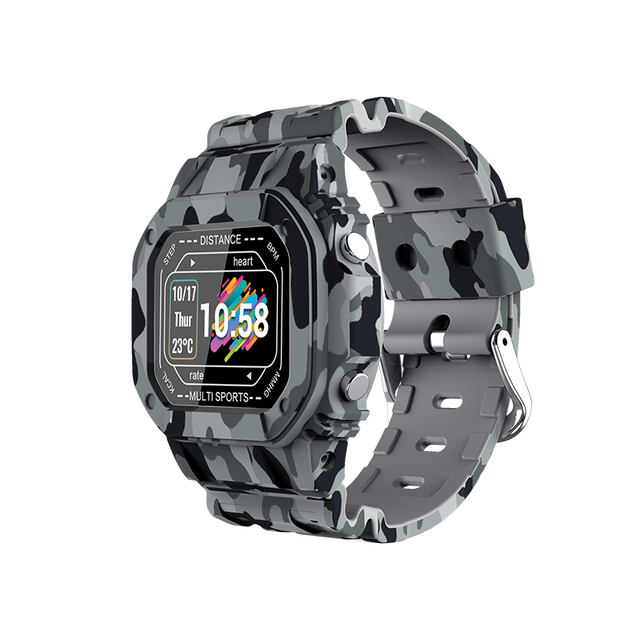 Alway-on Display Smart watch Men Outdoor Sports Fitness Tracker Heart Rate Weather Call reminder Women Watch for iOS Android