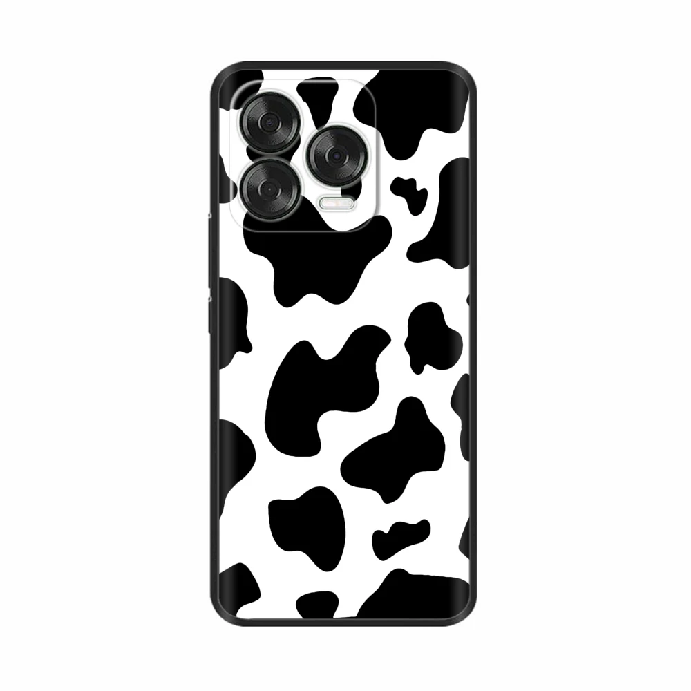 Luxury Black Silicone Back Cover - Elegant Design Case