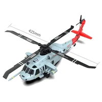 Remote Control Helicopter F09h Rc Helicopter Model Aircraft Intelligent Return One Click Landing Simulation Aircraft Model Toys 2