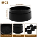 8pcs 1inch circle