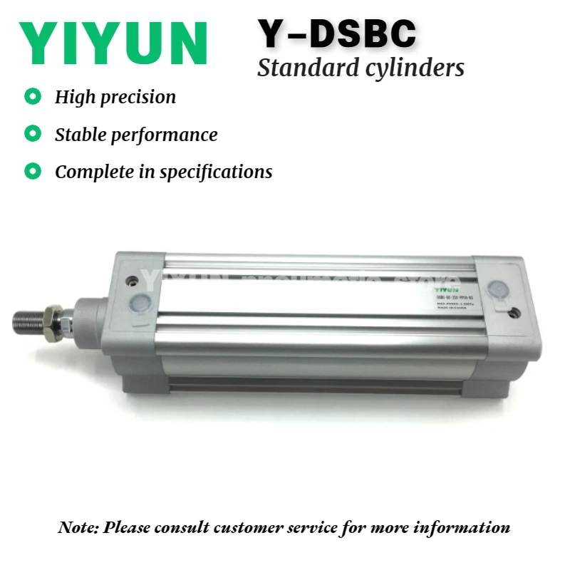 DSBC-32 40 50 63 80 100 125-25,50,75,100,150,175,200,250,300,400,500-PPVA-N3 FESTO Type YIYUN Standard cylinder DSBC Series