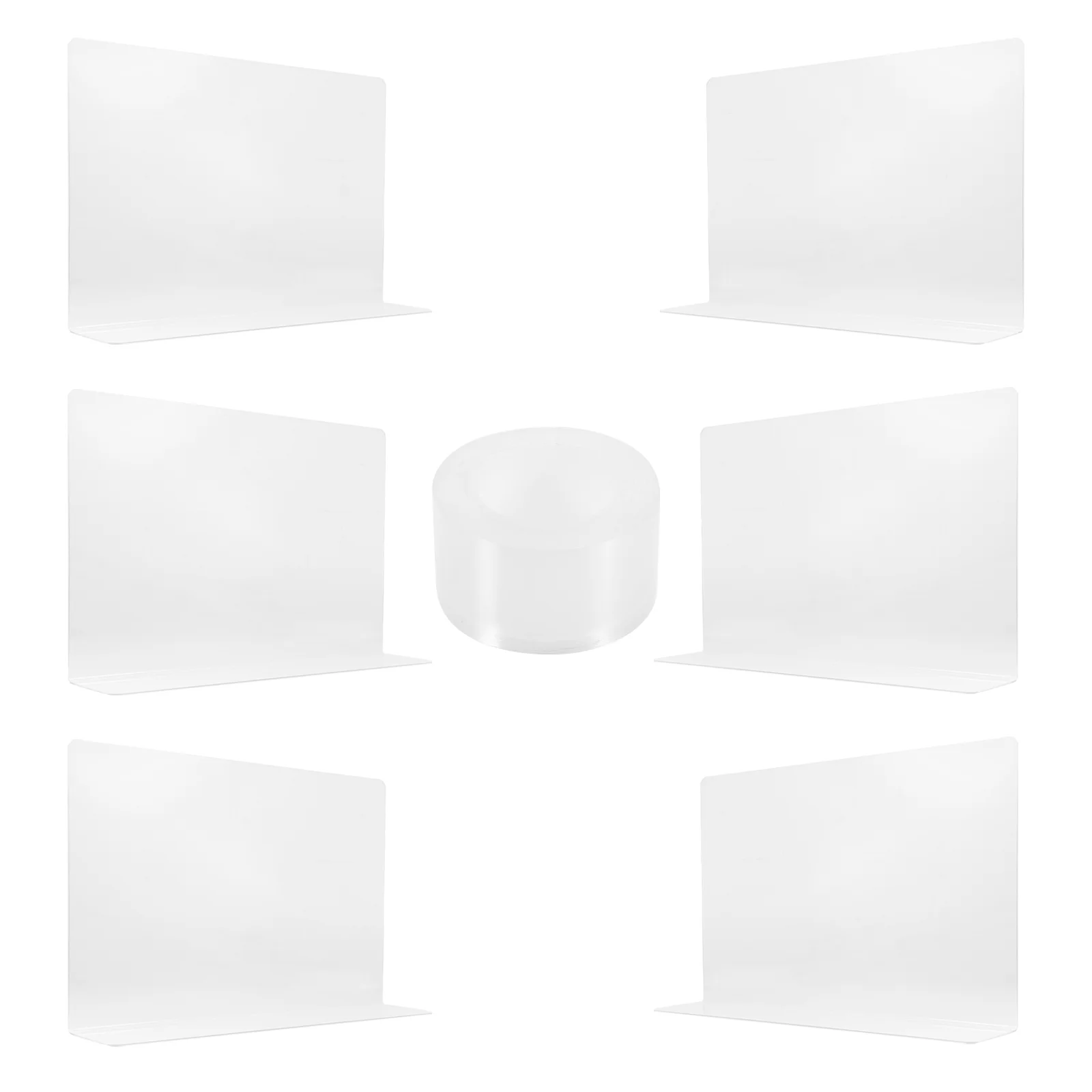 

Shelf Divider Baffle Cabinet Multi-function Clothes Clothing Book Separator Pvc Plates