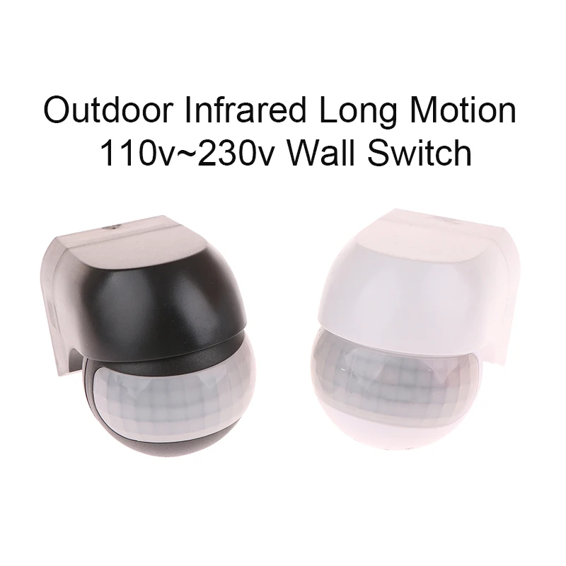 Description Picture 2 of itemOutdoor Infrared Long Motion AC100V~240V Wall Switch PIR Detectors LED Sensor Waterproof Timer Light Motion Sensor