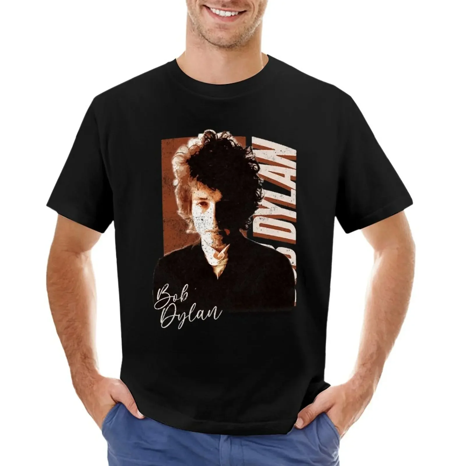 

bób dylan retro vintage T-shirt plain blacks vintage clothes for a boy mens graphic t-shirts pack