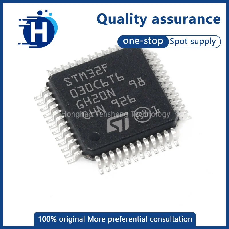 

Новый оригинальный 32-битный микроконтроллер STM32F030C6T6/C8T6/CCT6/K6T6/R8T6/RCT6, приглашаем вас проконсультироваться