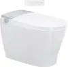 BidetMate 5000 Intelligent Elongated Bidet Toilet – Instant Heated Water, Dryer, & Seat – Quick Drying Cyclone-Dri Tech, Auto 1