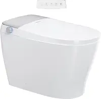 BidetMate 5000 Intelligent Elongated Bidet Toilet – Instant Heated Water, Dryer, & Seat – Quick Drying Cyclone-Dri Tech, Auto 1