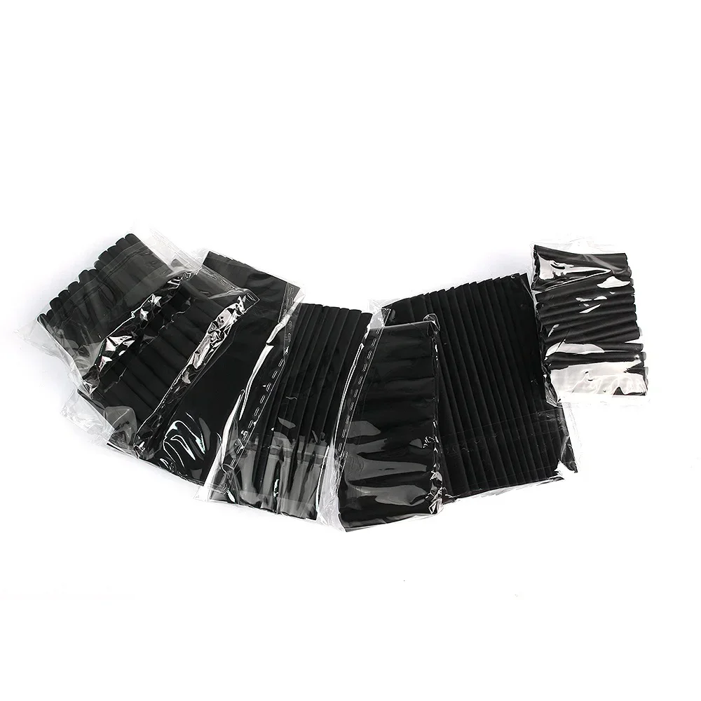 127Pcs Heat Shrink Tube Sleeving Tubing Assortment Kit Electrical Connection Electrical Wire Wrap Cable Waterproof Shrinkage 2:1