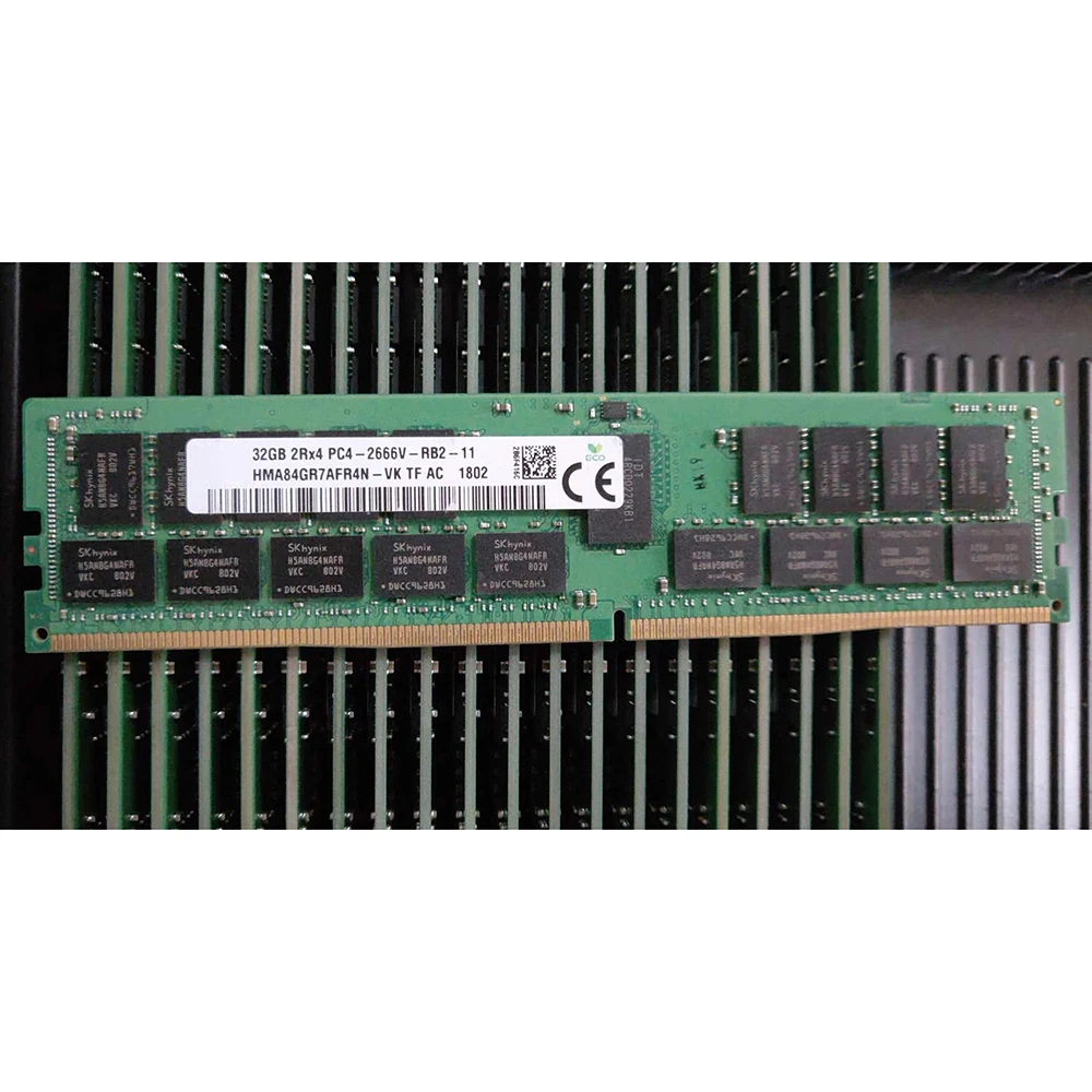 SK 하이닉스 HMA84GR7AFR4N-VK 서버용 RAM, 32G, 32GB, DDR4, 2666V, 2666ECC, 1 개