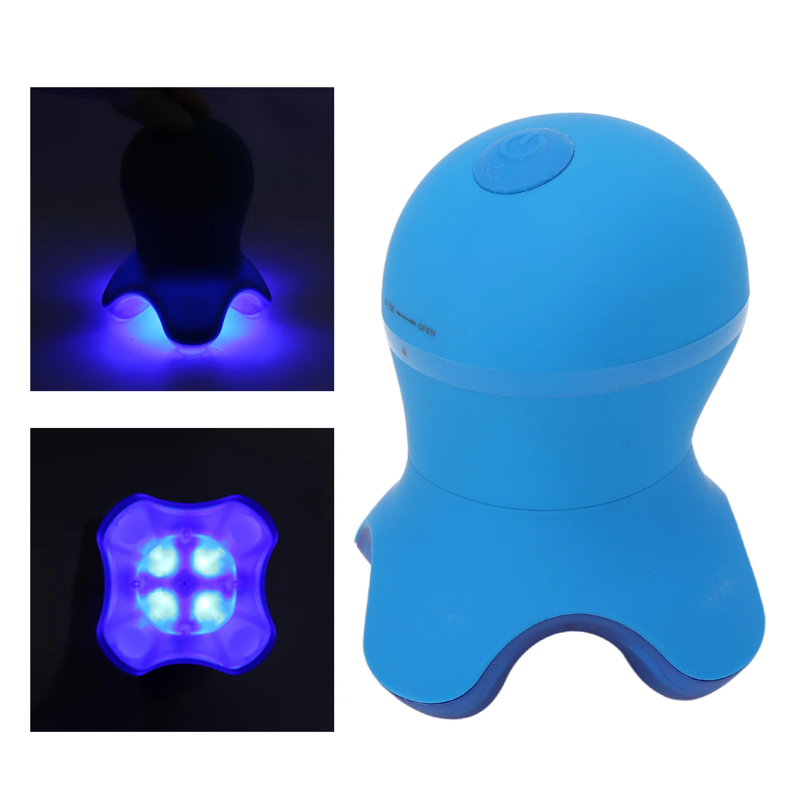 

Handheld Mini Electric Massager Octopus Shape Waterproof Pain Relief Mini Vibrate Massager for Arms Legs Shoulders r