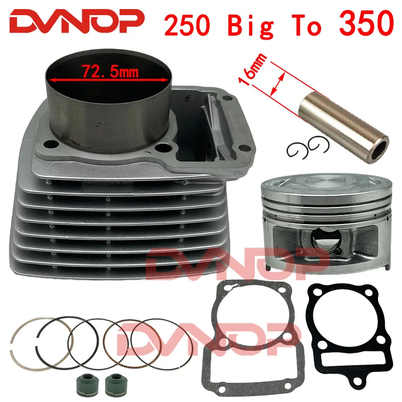 Cylindre Complet 47mm GY6 50cc - Kit De Remplacement Pour Scooter/ATV Taotao 139QMA/B - WOOSTAR