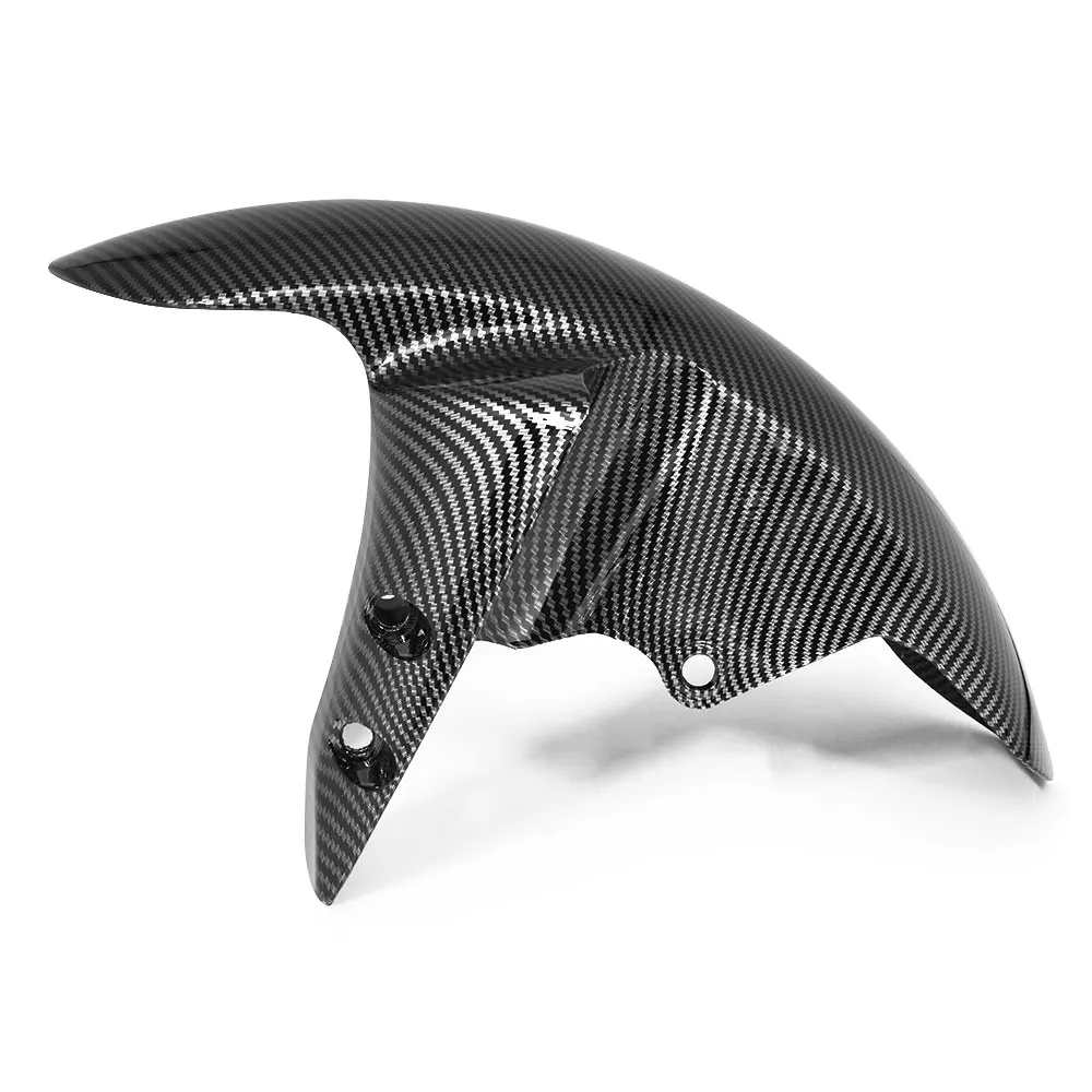 야마하 YZF-R1 2002-2008 YZF-R6 2005 FZ1 2005-2008 FZ8 FAZER 2011-2013 오토바이 ABS 카본 파이버 프론트 펜더 스플래시 가드