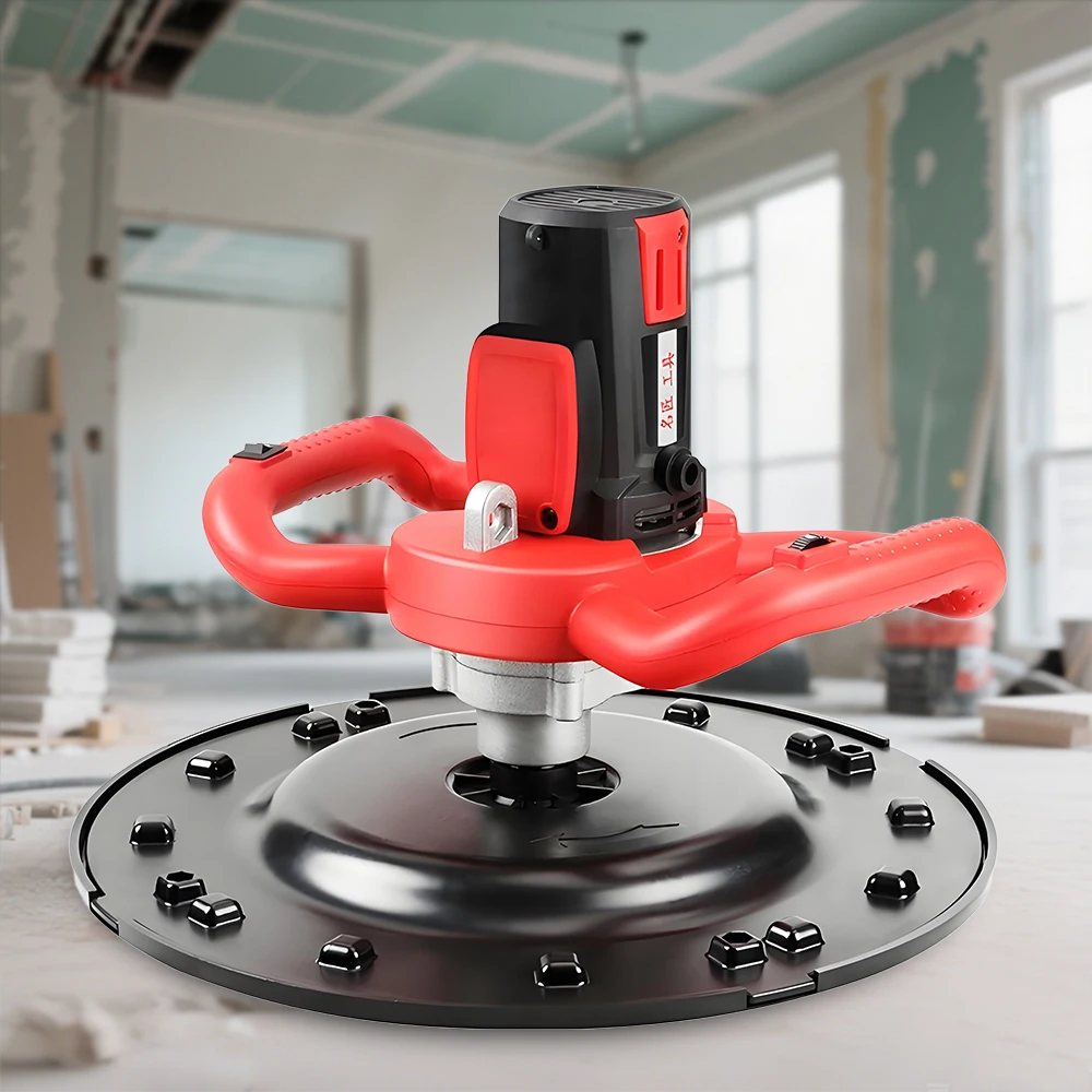 Electric Polisher Electric Concrete Mixer 220V Wall Smoothing Polishing Machine Cement Mortar Trowel Leveling Machine 2880W/4880W