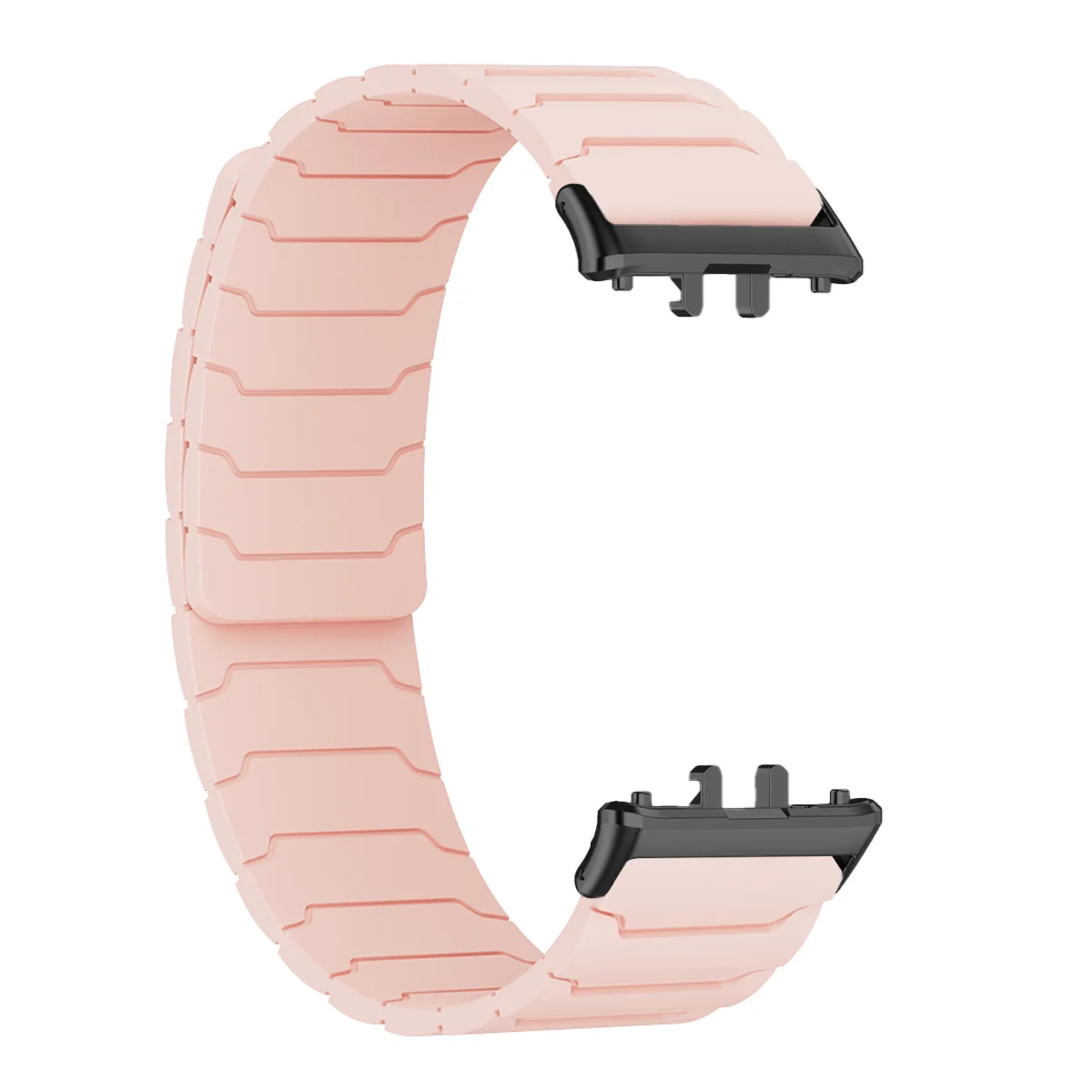 Magnetic Adjustable Silicone Strap for Smart Bracelet Wristband