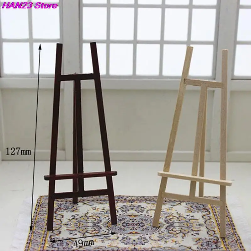 1 PCS Mini Artist Wooden Decoration Triange Art Easel Easel Wood Wedding Table Card Stand Display Holder For Party sketch easel wooden easel wood table easel