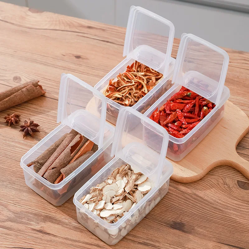 https://ae01.alicdn.com/kf/S16ac879928e64d30b1d5e67cff486e774/Sealed-Storage-Box-for-Kitchen-Spices-Condiments-with-Transparent-Cover-Plastic-Grain-Refrigerator-Fresh-keeping-Storage.jpg