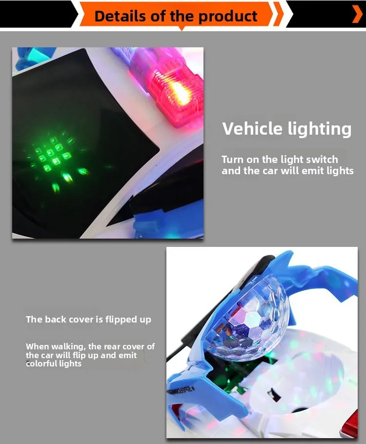 Police Car with Lights