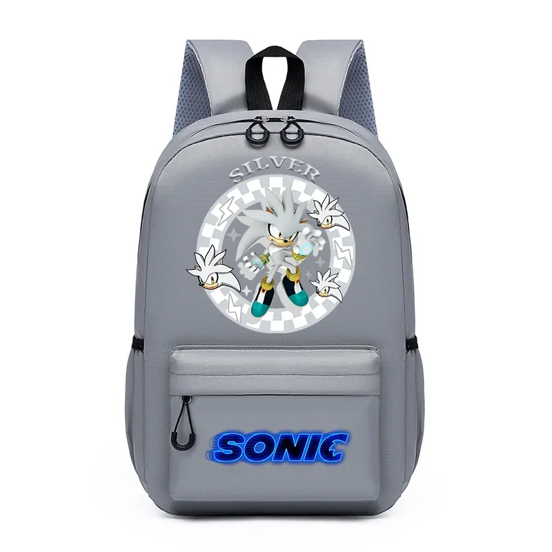 thumbnail image 1 of Mochila de Sonics con forma de figura de juego, mochila escolar para adolescentes, niños y niñas, mochila de estudio, mochila resistente al agua para la universidad, mochila para ordenador, 1 of 4