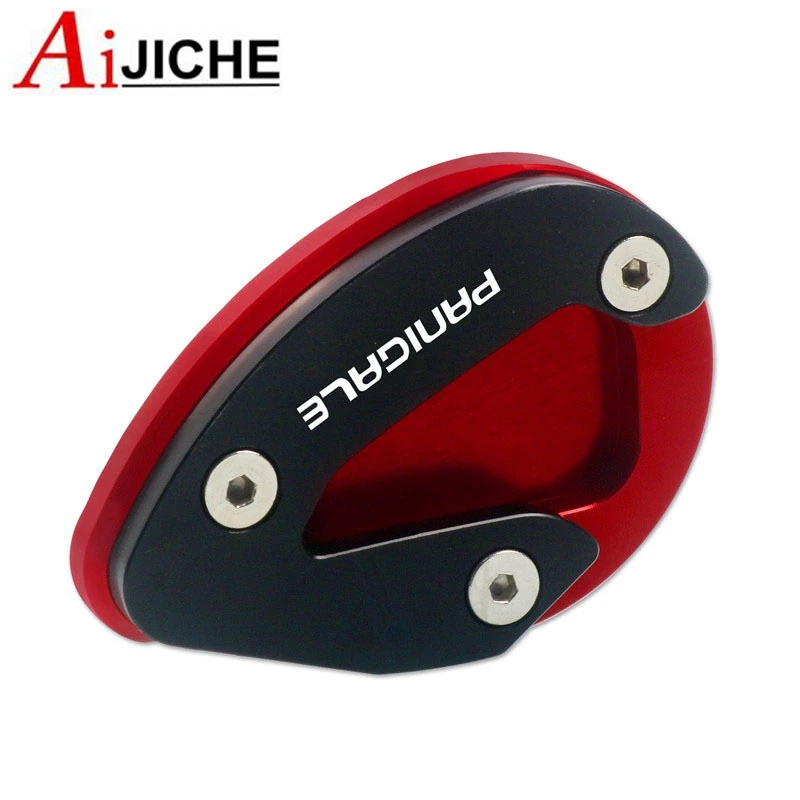 Motorcycle CNC Kickstand Extension Enlarger Pad