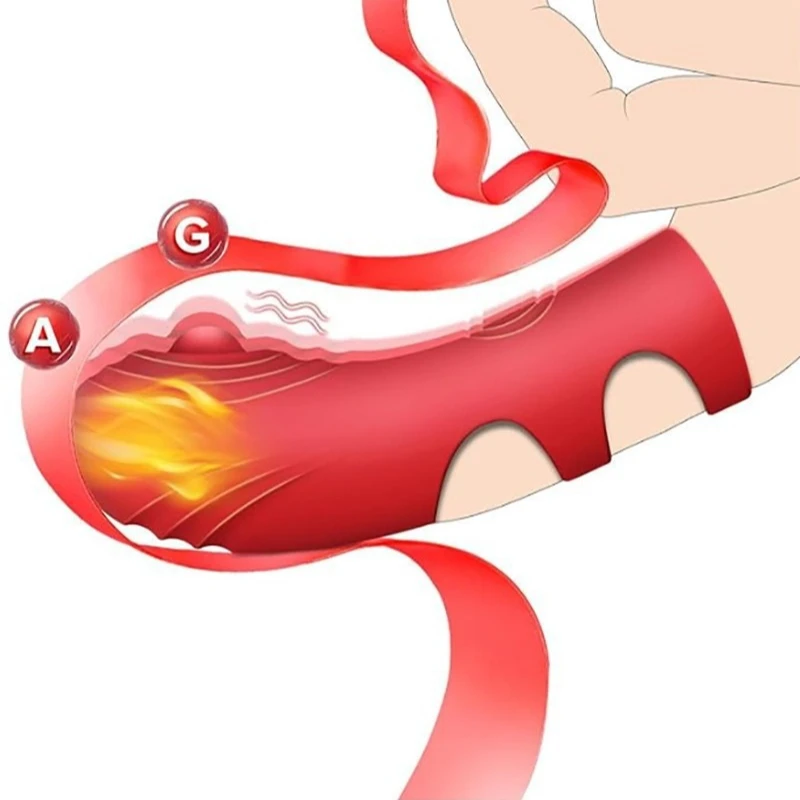 Finger Vibrator Clit G Spot Nipple Massager Adult Sex Toys Clitoral Stimulator Female Masturbation Sex Toys For Women Couples