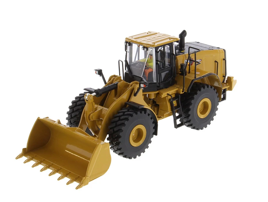 New 2023 DM Caterpillar 1 50 CAT 966 GC Wheel Loader High Line Series 85682 By Diecast Masters for collection gift