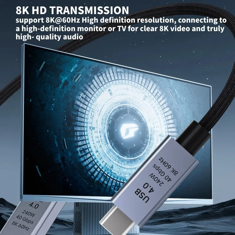 240W   ̺, USB4 CŸ ڵ, 40Gbps  , Ʈ 3/4  15  ƽ SSD ͸, 8K 60Hz