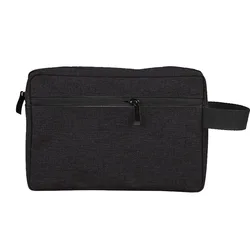 Waterproof Unisex Toiletry and Cosmetic Travel Bag (Black)