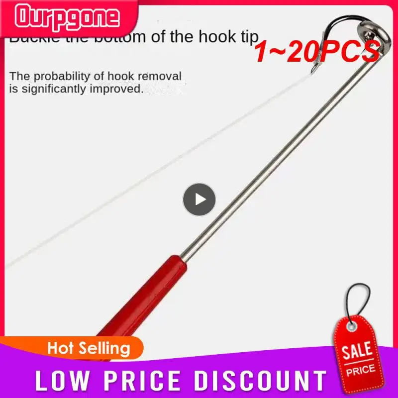 

1~20PCS Security Extractor Fishing Universal Fly Nail Knot Tying Tools Extractor Hook Remover Quick Knot Tying Loop Knot Tyer