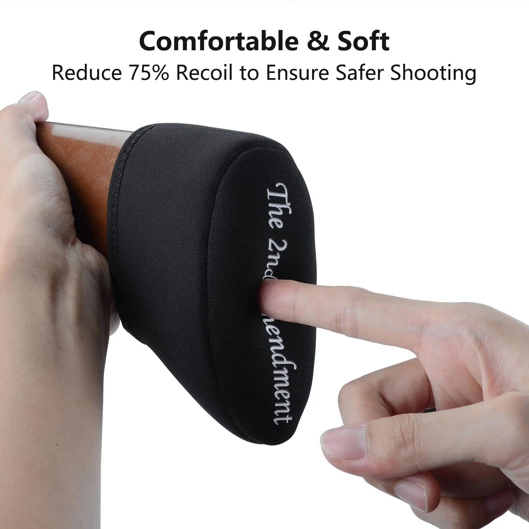 Universal Recoil Pad for Shotgun with Gel Filled SlipOn Recoil Pad Recoil Pad for Shotgun and